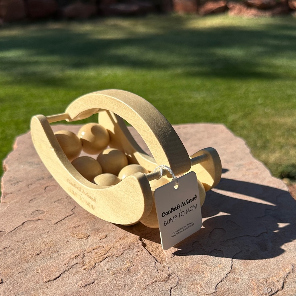 Bump To Mom Wooden Massage Roller